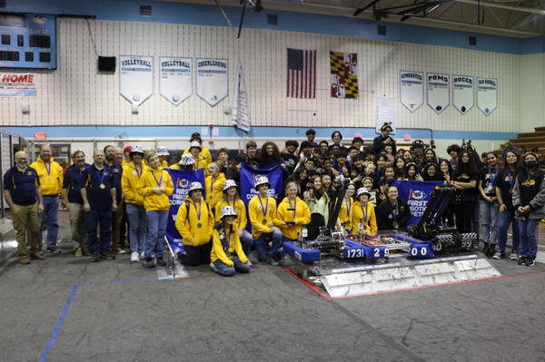 TEAM4099 Takes Home First Place at FIRST Robotics Competition